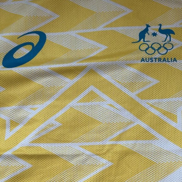 AUSTRALIA National Team Soccer JERSEY Sz Men's M,L,XL or 2XL NWT by Asics - Picture 2 of 6
